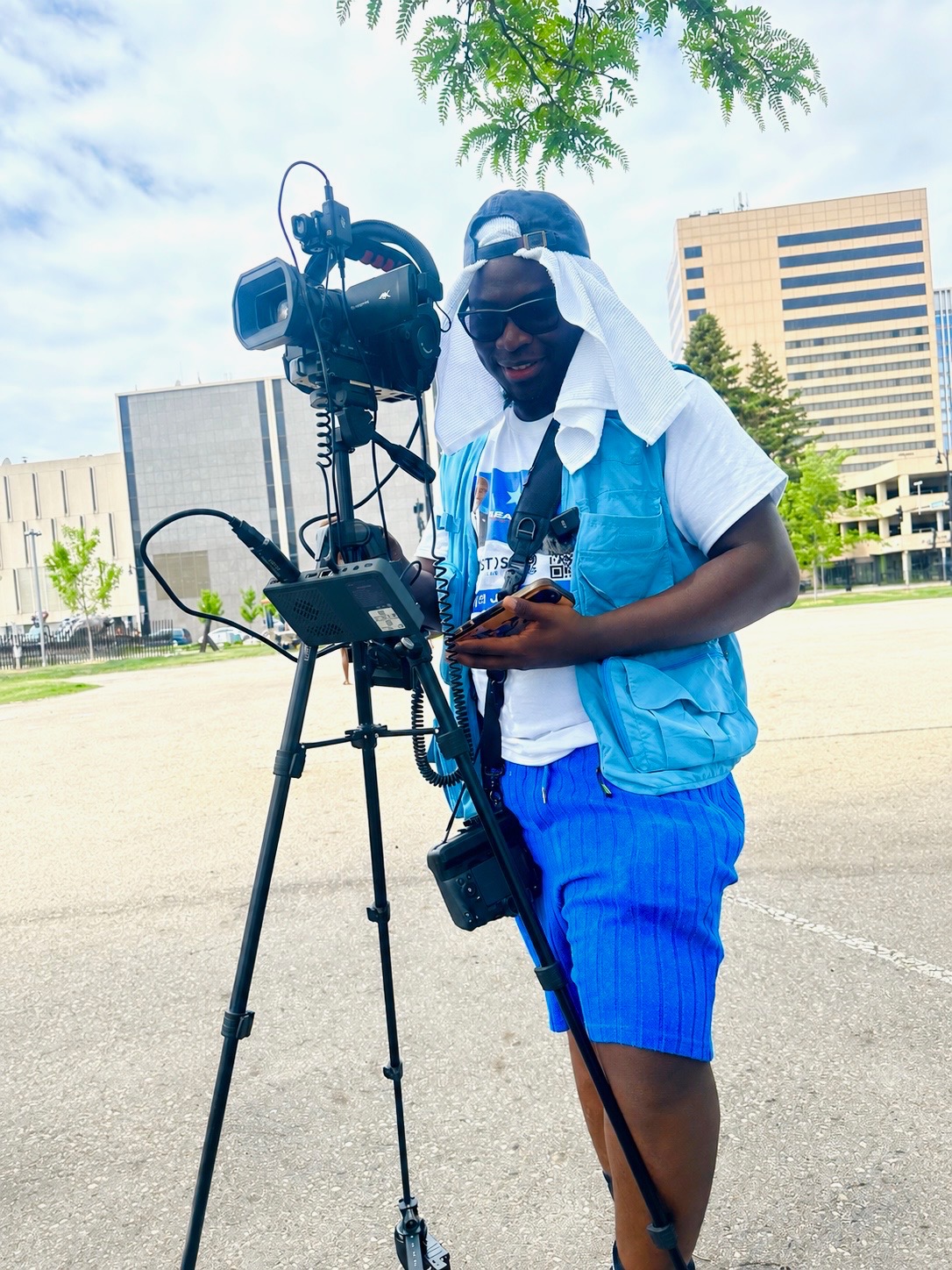 Cephus Solo, owner of BlueStar TV